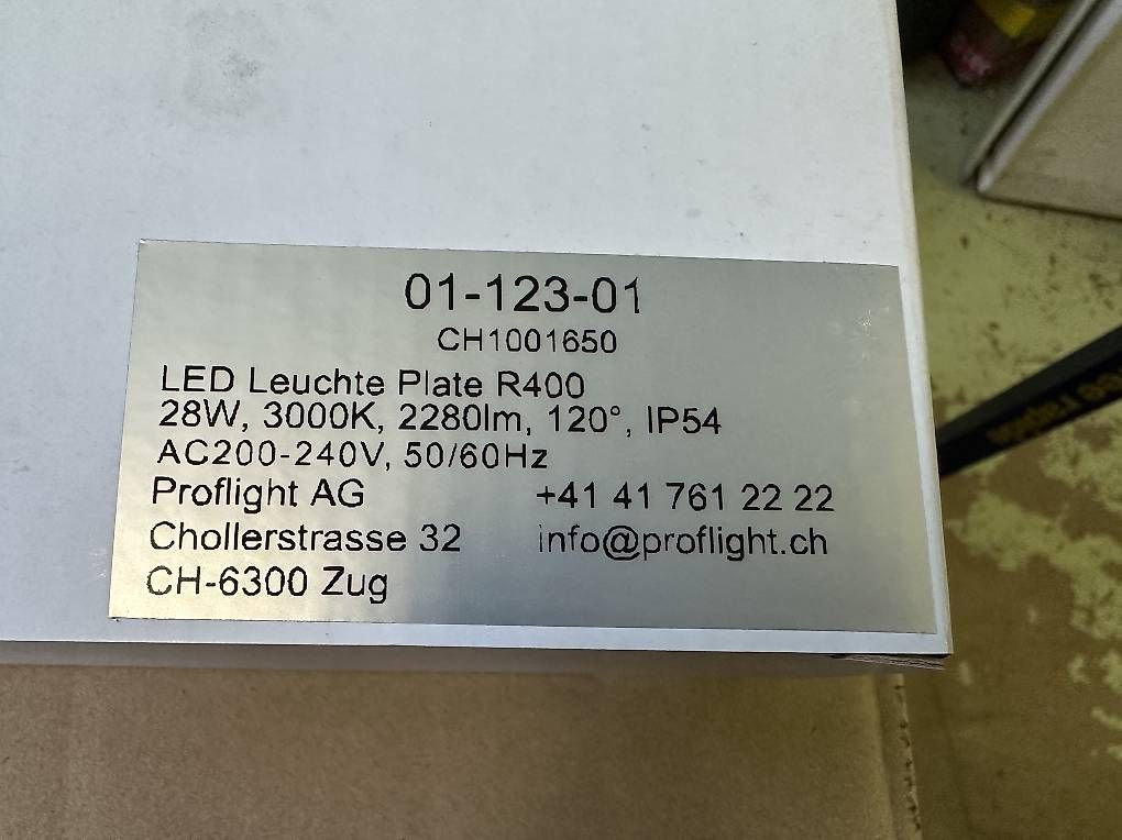 Kronleuchter & Deckenlampen: neue LED Decken-Leuchte 28W, 3000K, 2280lm – Neu und originalverpackt aus Necker von liq24 3