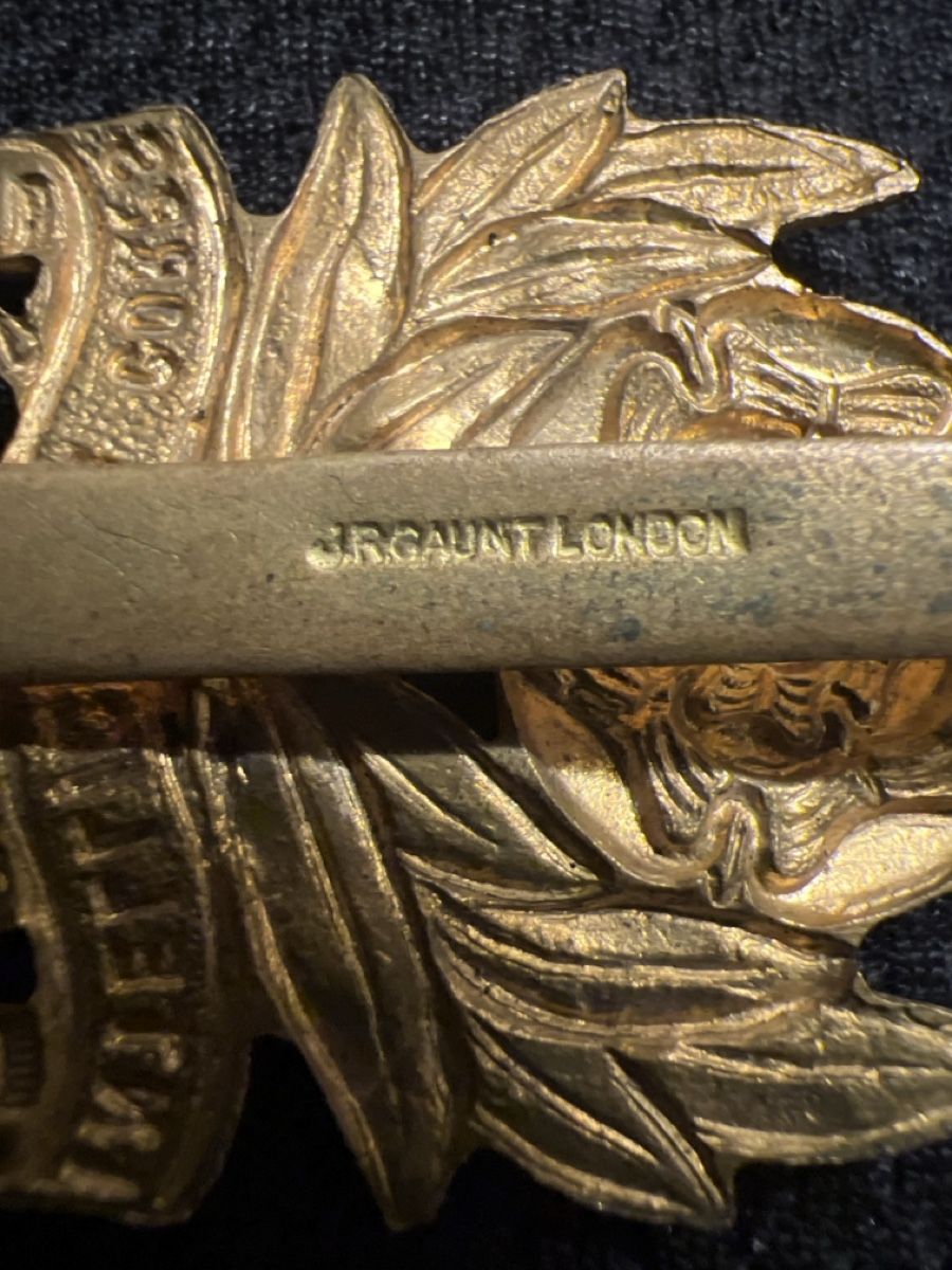 Placchette & Badge: Originale seltenes Intelligence Corps Mützen-Abzeichen – Usato da Reinach BL venduto da Dahoo 2