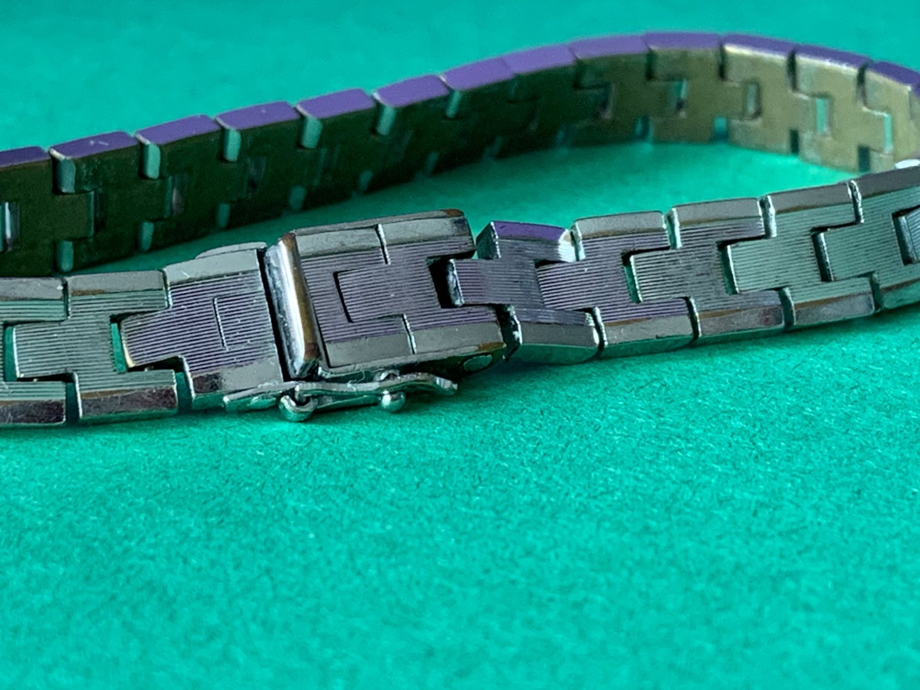 Bracciali & Braccialetti: Edelstahl -Armband retro-techno!!! – Usato da Dittingen venduto da Bijoubelle 8