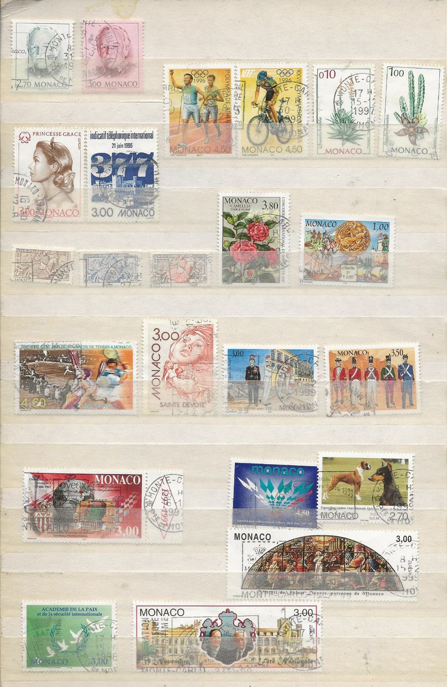 Tutti i francobolli: Monaco Lot 1994 ... – Usato da Sion venduto da PierreP01