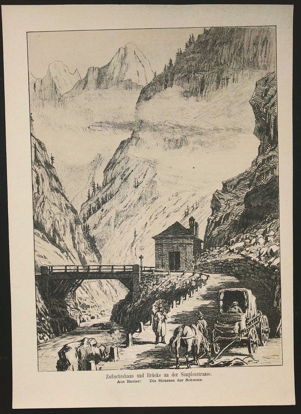 Incisioni: Simplon Tonlithographie – Usato da Rafz venduto da Helvet32