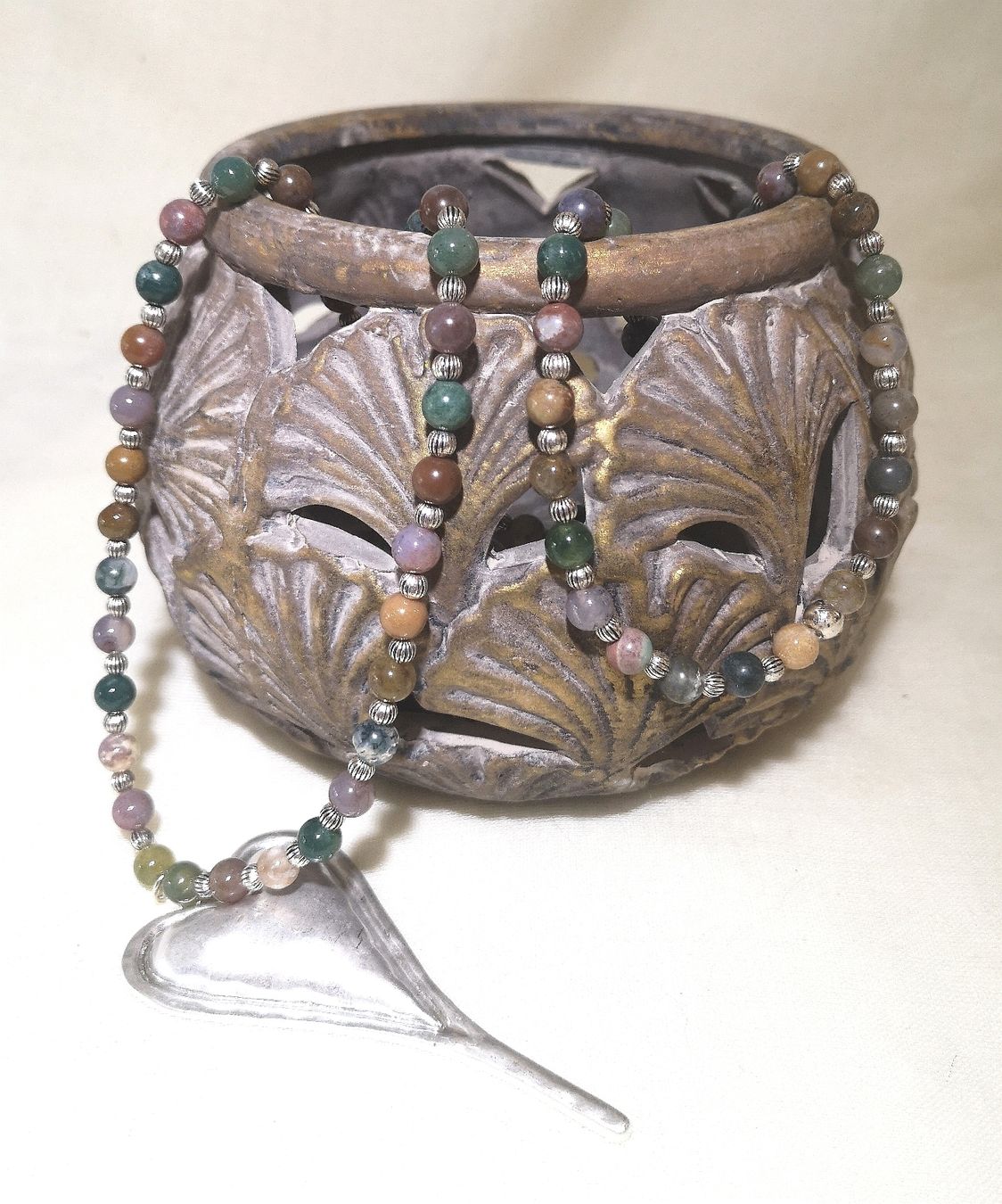 Catenine: Metall-Herz Charme Halsk. – Nuovo (secondo la descrizione) da Unterkulm venduto da Nachtigall 1