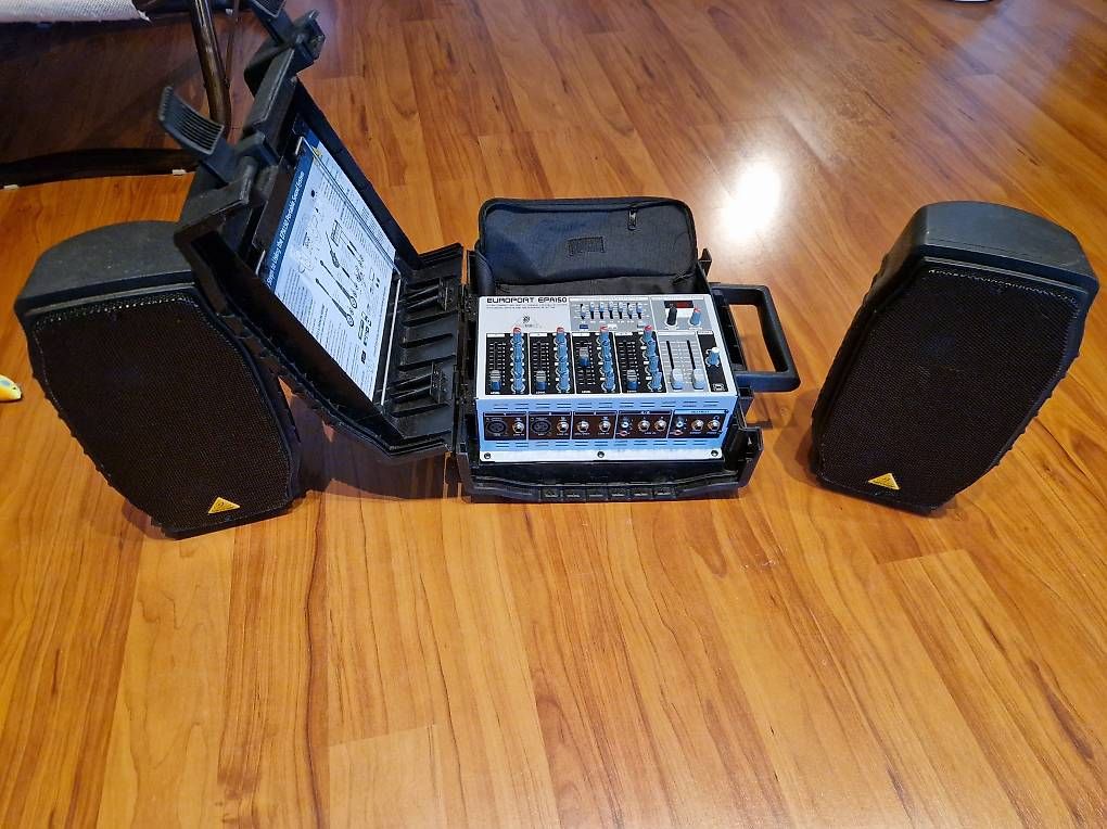 Valigie: Karaoke system Behringer EPA 150 – Usato da Bassersdorf venduto da Althen 3
