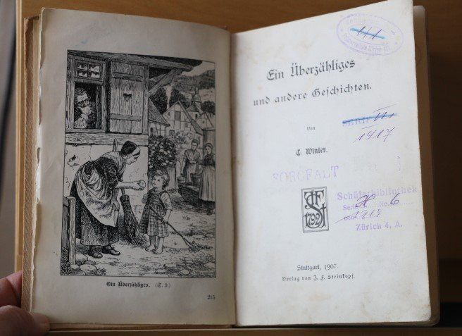 Livres: Antikes Buch von 1907 /Mit schwarz-weiss Illustration/Leinen – D'occasion à Stettlen par togram4 4