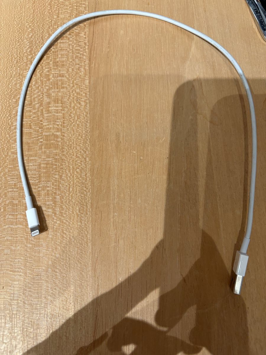Apple Cavi: Apple USB-A auf Lightning Kabel 50cm weiss – Usato da Goldach venduto da Pw1427 1