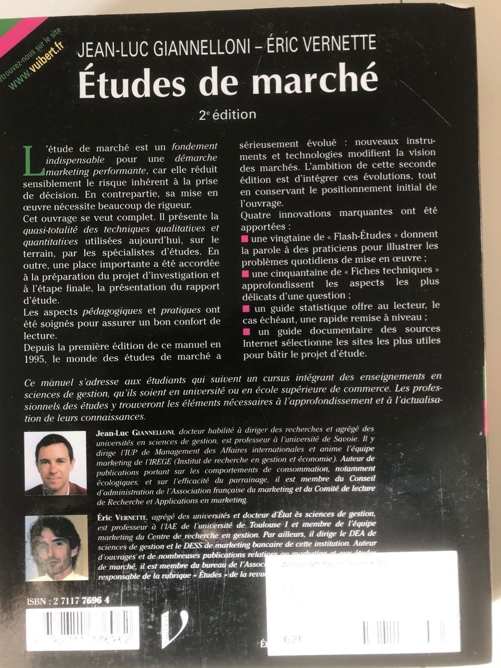 Bücher: Livre Études de marché – Gebraucht aus Biel/Bienne von granitod 1