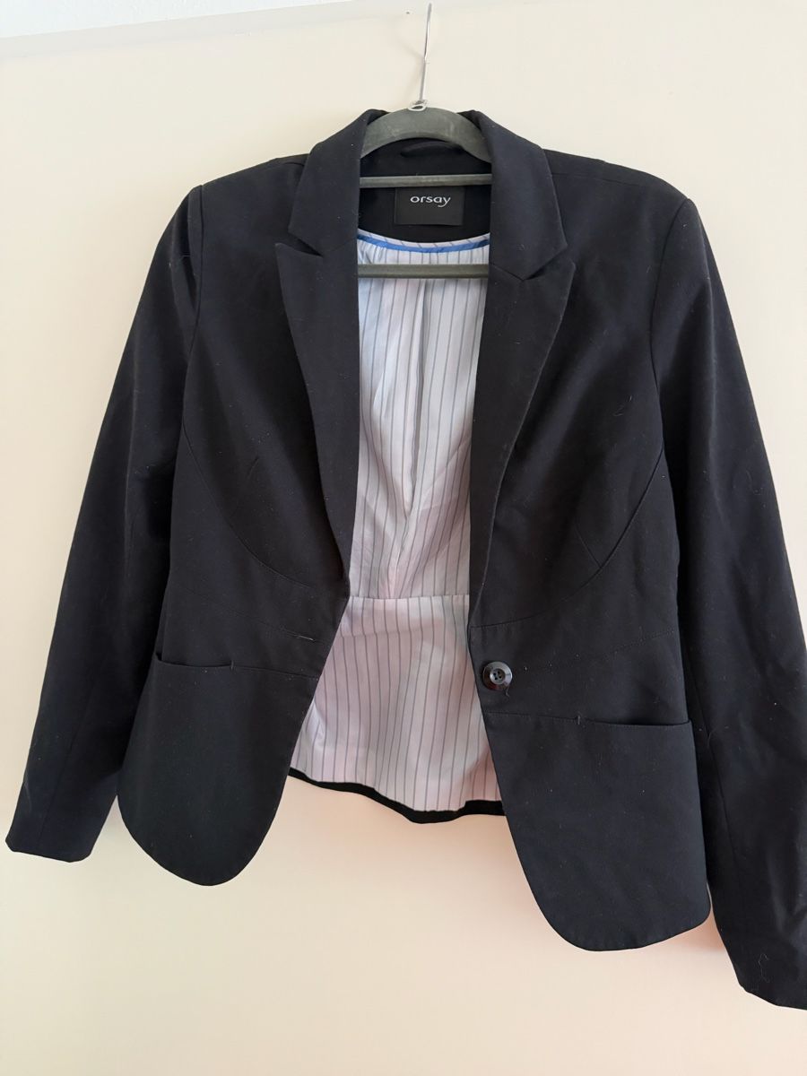 Orsay Jacken: Blazer schwarz 38/40 – Gebraucht aus Mönchaltorf von Angel789