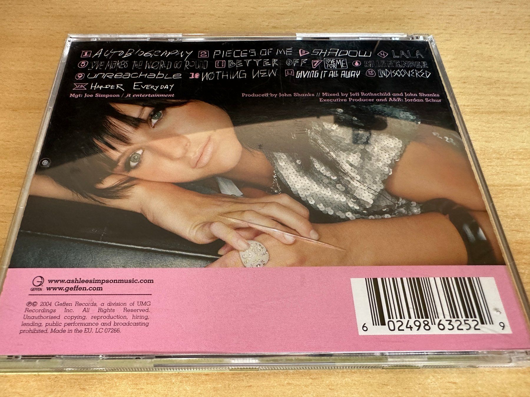 CD: Ashlee Simpson – Autobiography – Usato da Rikon im Tösstal venduto da Alpenmutz 1