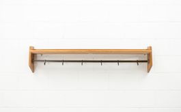 Wandgarderobe / Garderobe aus Holz mit Hutablage