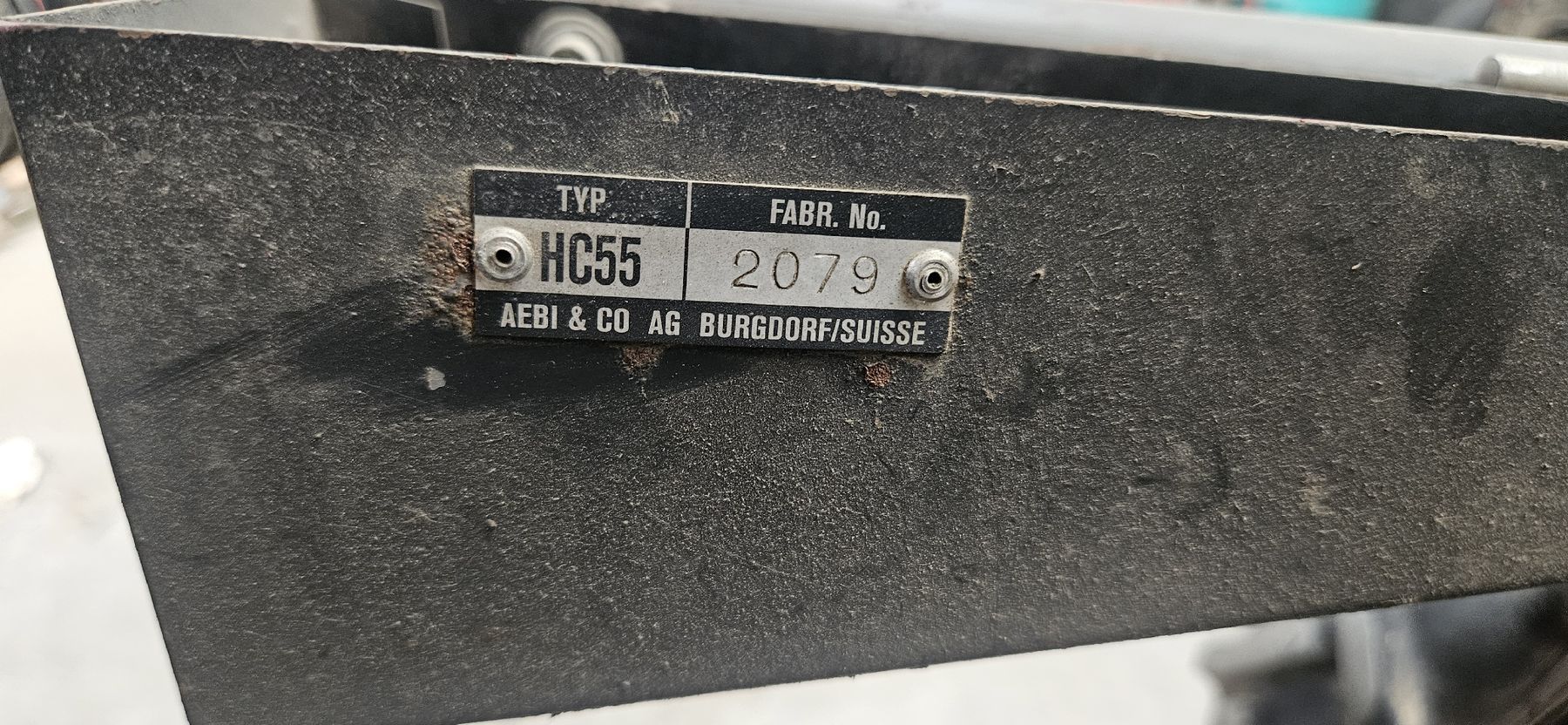 Aebi Alle Maschinen: Aebi HC 55 ersatzteil spender – Defekt aus Rothenbrunnen von tschoerni01 1