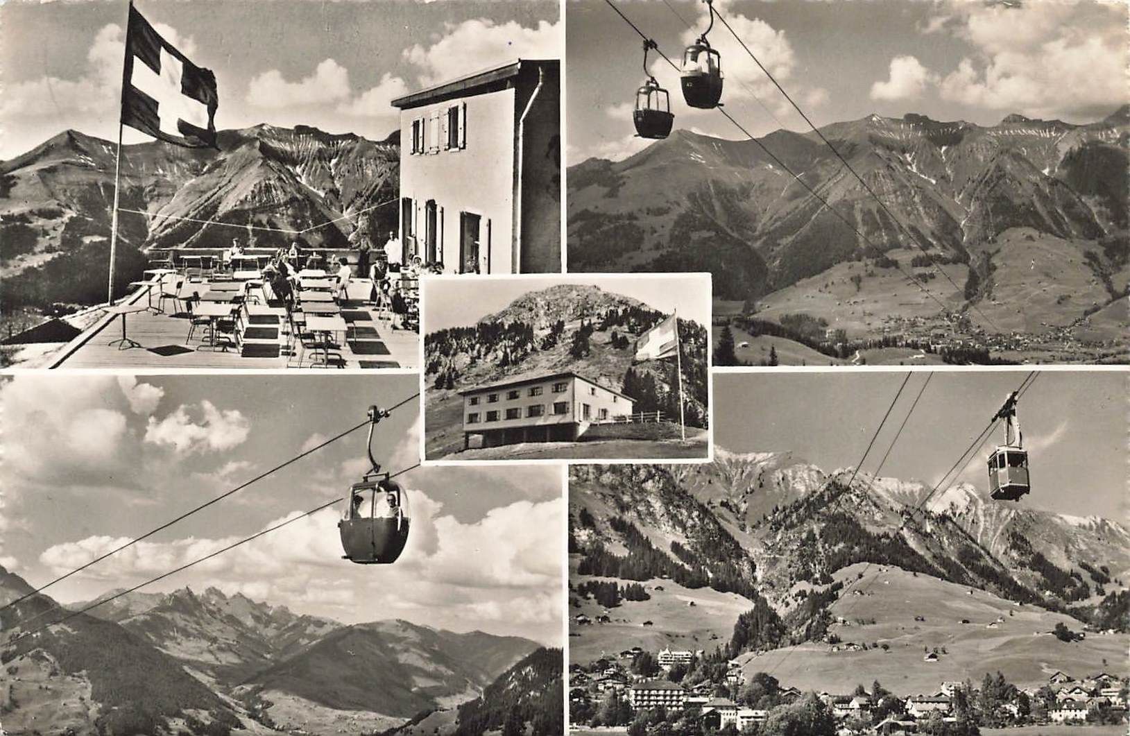 Cartes postales: Chateau d`oex Gondelbahn – D'occasion à Biasca par Blenio71