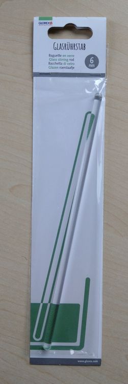 12 Labor-Glasrührstäbe – 30 Cm, Borosilikatglas, Massiv, Wiederverwendbar, Für Chemische Experimente Und Kaffee