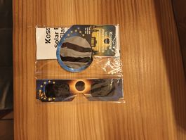 2er Pack SonnenfinsternisBrille mit Handy Foto Filter Neu