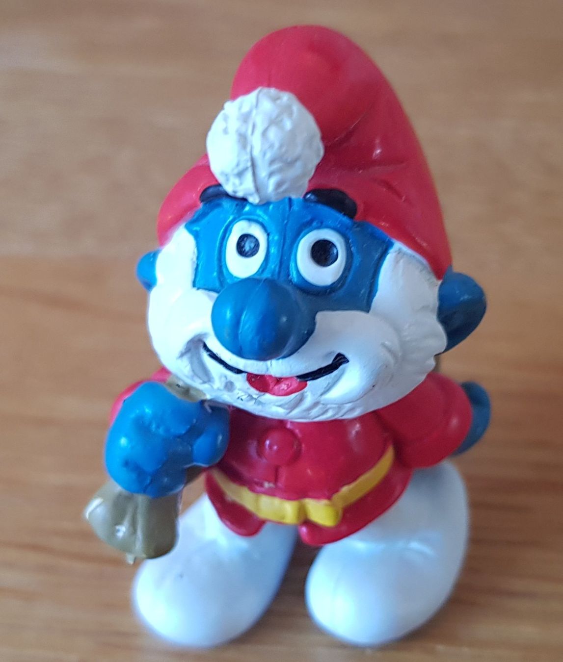 Bullyland Spielzeuge: Bully-Spielfigur Schlumpf Weihnachtsmann – Gebraucht aus Schaffhausen von asyouwestley