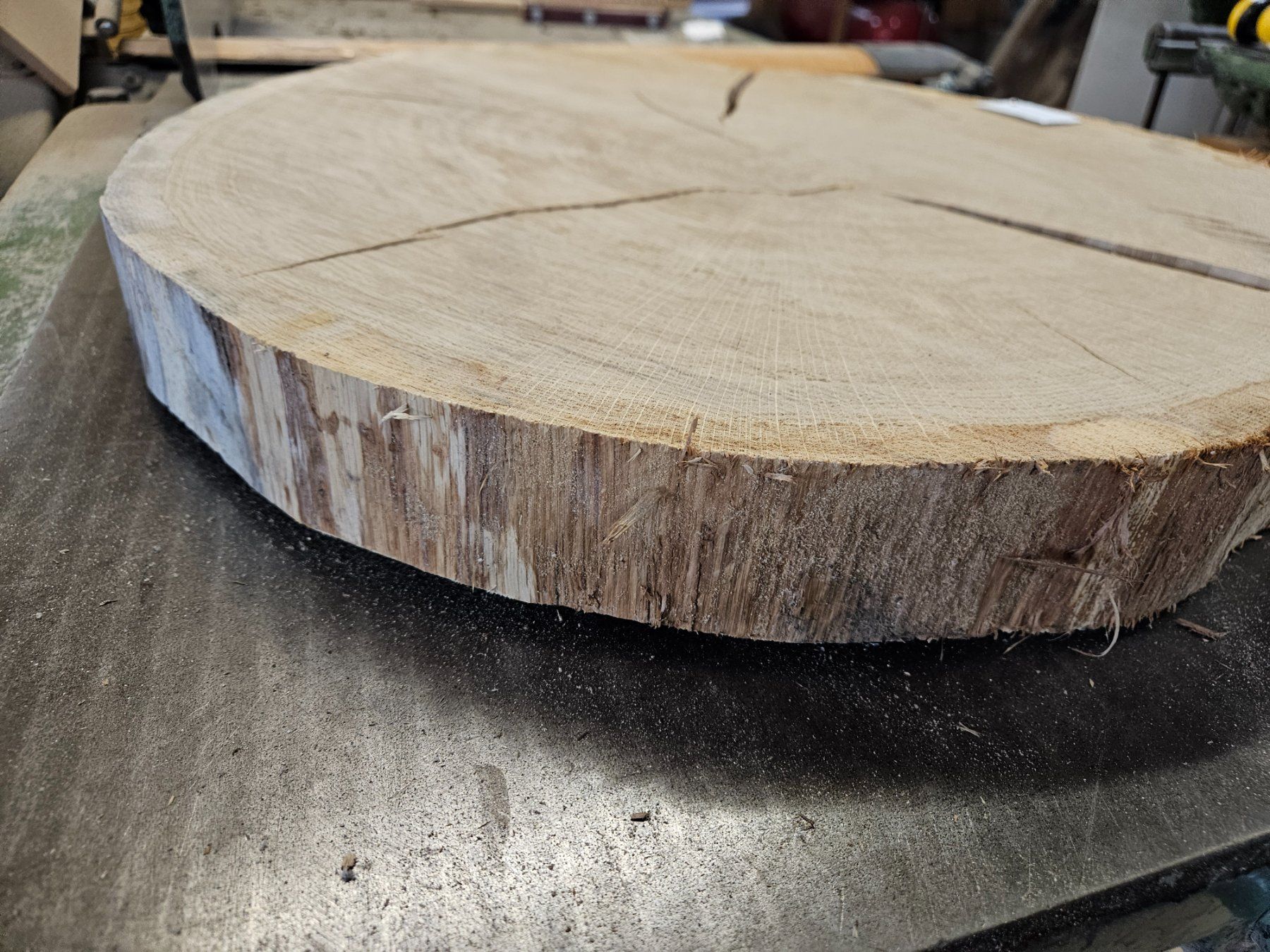 Holzartikel: Eichen Holz Baumscheibe – Neu (gemäss Beschreibung) aus Schangnau von egli6.2 6