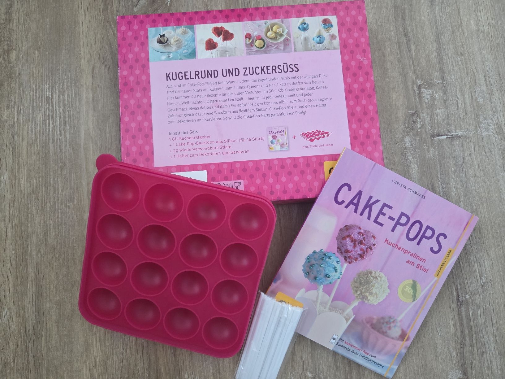 Teglie da forno: Cake-Pop-Set zum Backen - neu – Nuovo e nell'imballaggio originale da Rothenburg venduto da A