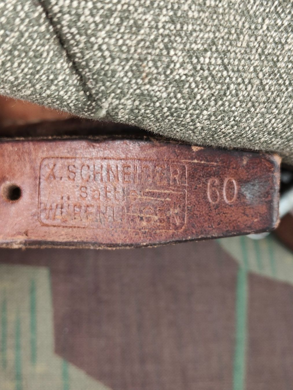 Schweizer Armee Uniformi: Rucksack Ord. 1958, Variante 1 – Usato da Bauma venduto da SwissMilitaria 6