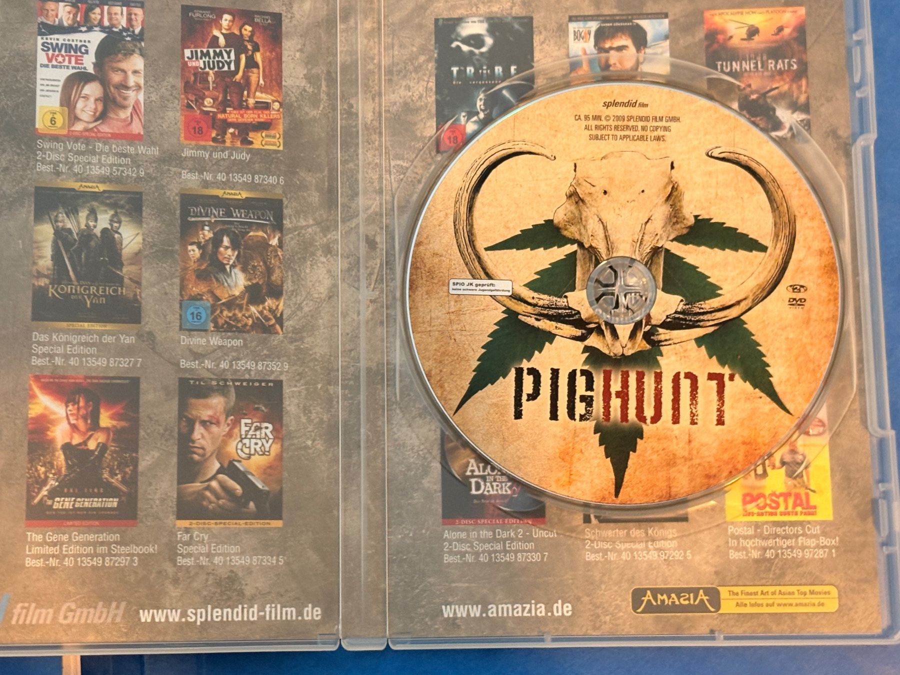 Tutti i DVDs: PIGHUNT     DVD – Nuovo (secondo la descrizione) da Spreitenbach venduto da SwissTradeMan 2