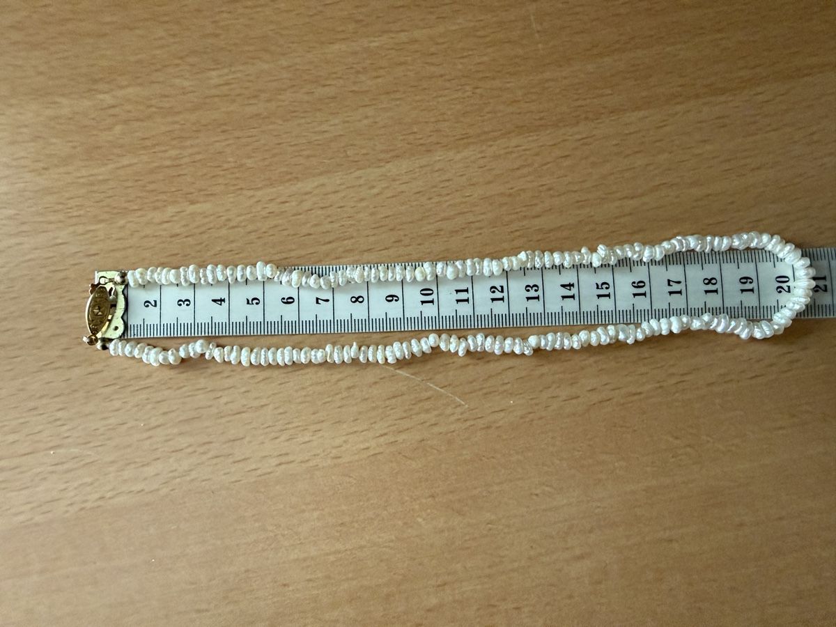 Catenine: Vintage Süßwasser Perlenkette – Usato da Lamone venduto da LaCantinaMagica 7