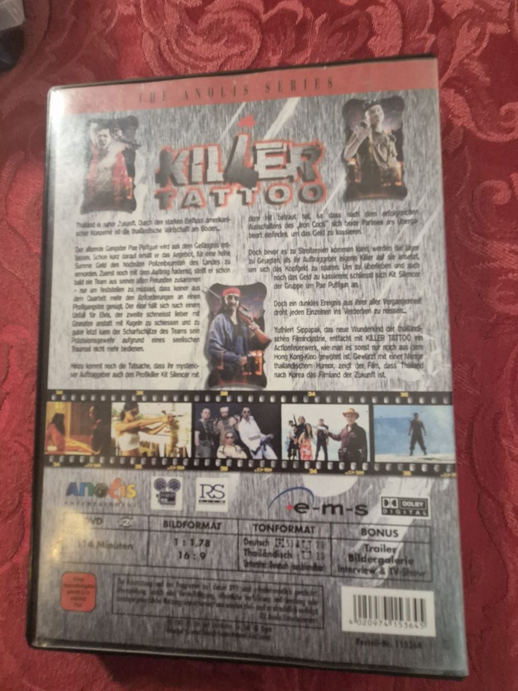 Tutti i DVDs: Killer Tattoo DVD - Action, Spannung, Humor – Nuovo (secondo la descrizione) da Zollikofen venduto da wir_verkaufen 1