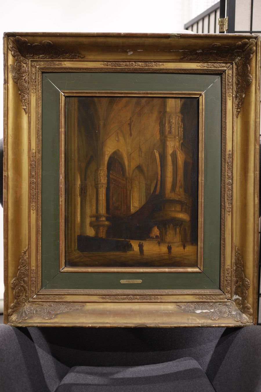Dipinti: David Roberts Original ÖLBILD 1796 - 1864 – Usato da Hosenruck venduto da abakadabra 2