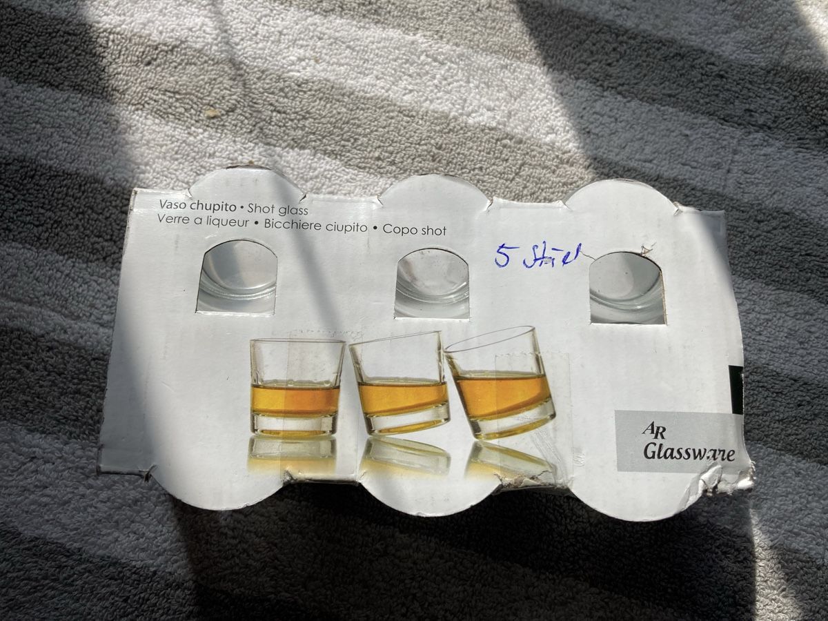 Bicchieri: Gläser Shot Drinks 60ml 5stk – Nuovo e nell'imballaggio originale da Aarwangen venduto da to-hirschi 1