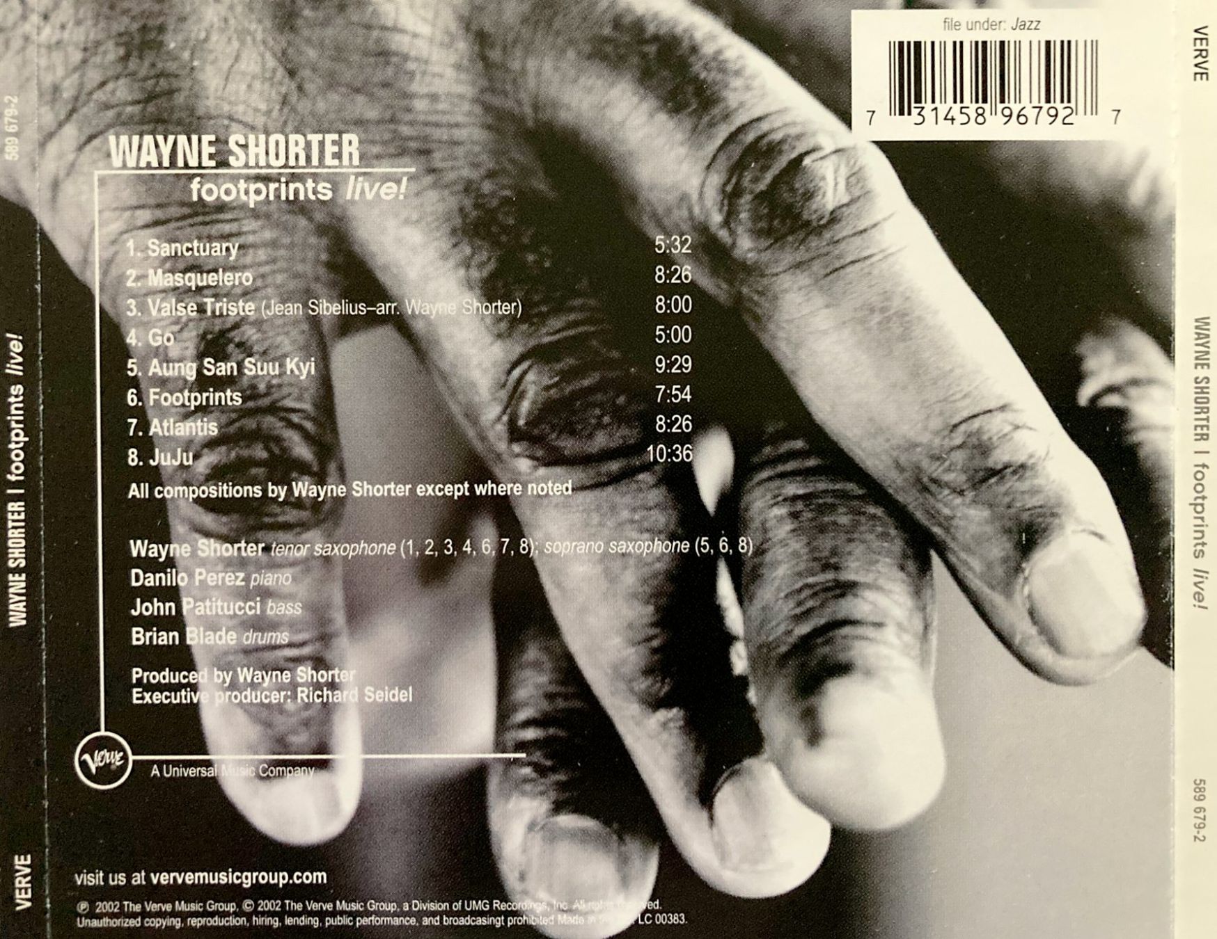 CD: WAYNE SHORTER - FOOTPRINTS LIVE! – Usato da Bottens venduto da hotter-than-hell 1