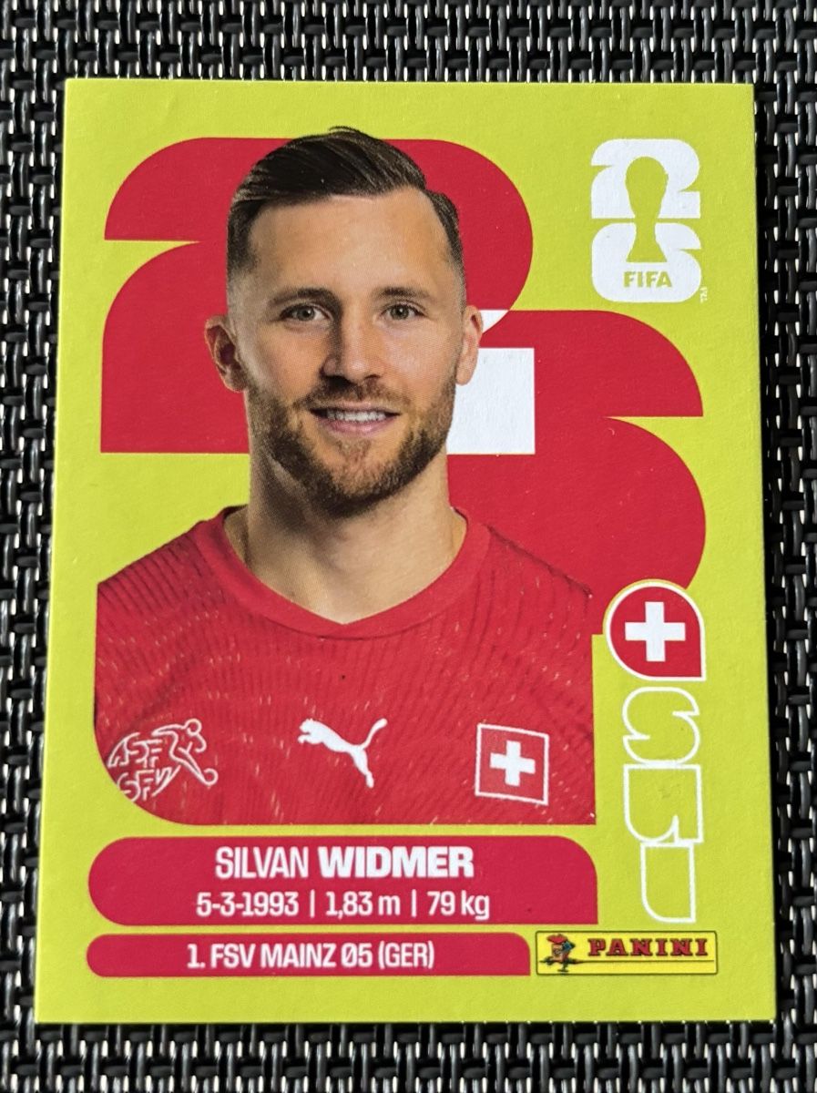 Panini Cartes à collectionner: SUI 8 Panini Silvan Widmer – Neuf (Voir description) à Leuggern par marinakeller90