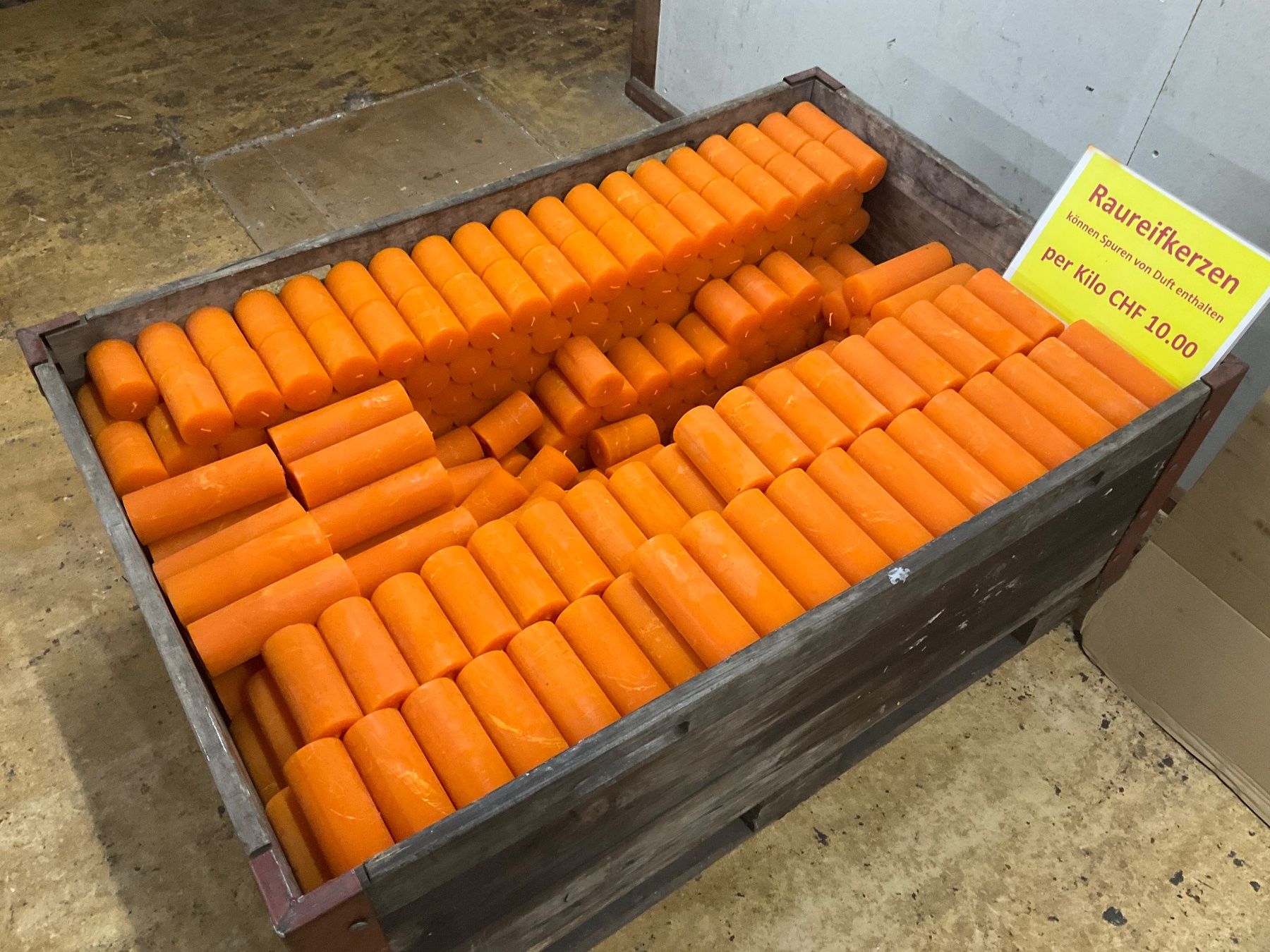 Kerzen: 317 Posten Raureifkerzen aus Liquidation – Gebraucht aus Derendingen von Meisterstuecke 2