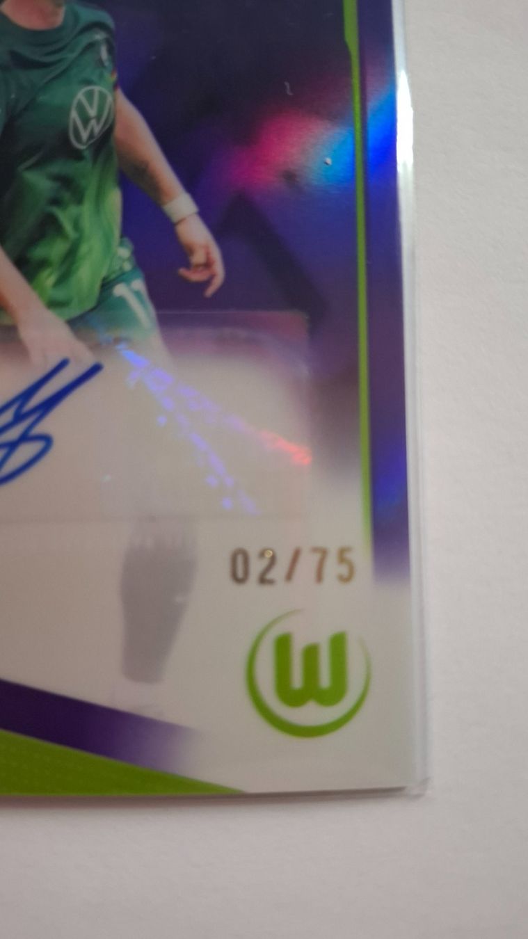 Topps Carte collezionabili: Alexandra Popp Auto Autograph Purple /75 – Usato da Neuhausen am Rheinfall venduto da Schweizer83 2
