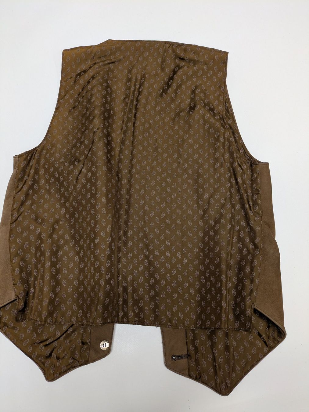Gilets & Westen: Gilet Leder – Gebraucht aus Basel von BueDeko 1