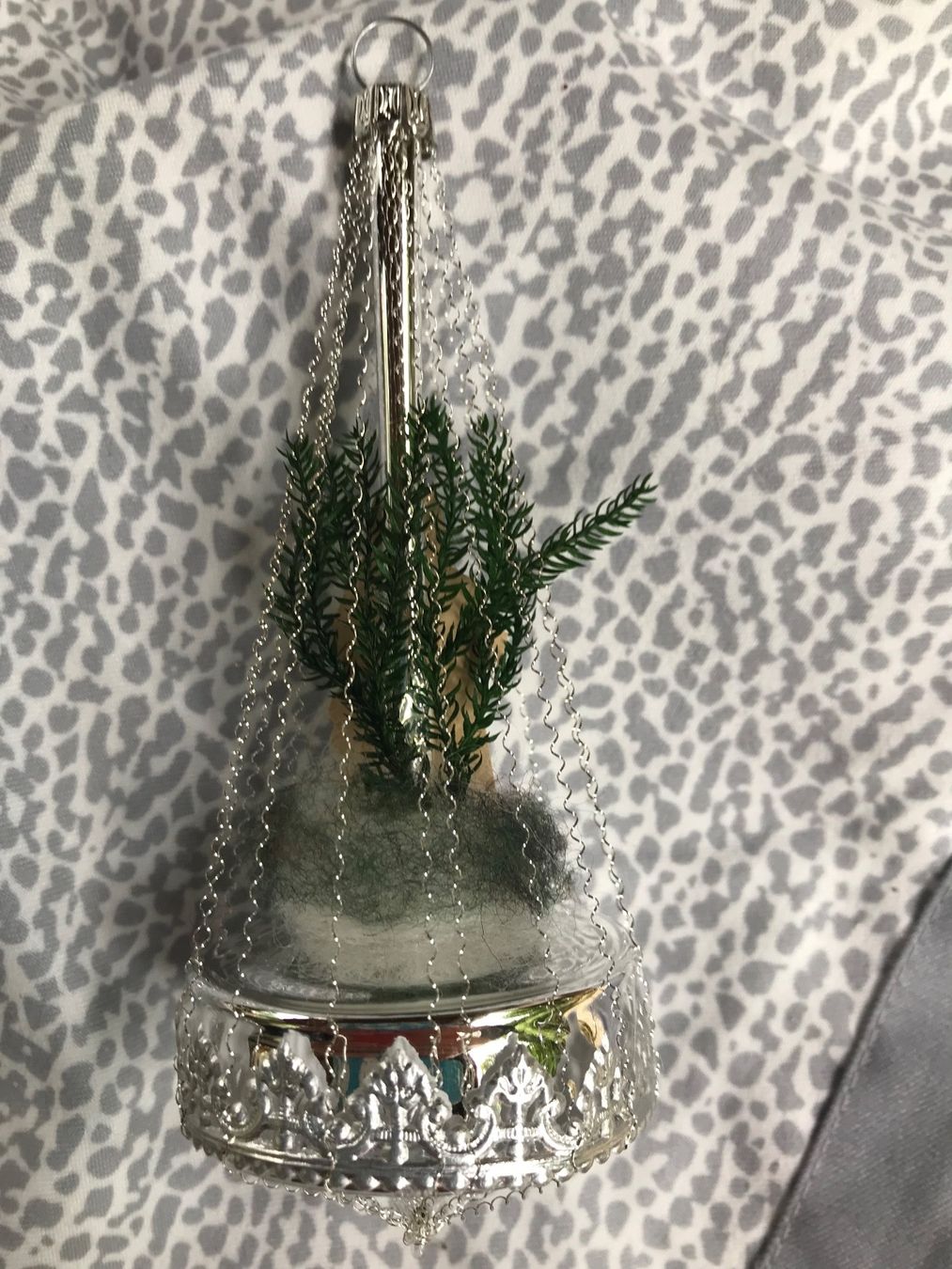 Tutte le decorazioni: Nostalgischer  Christbaumschmuck Silber mit Oblaten – Nuovo e nell'imballaggio originale da Alpnach Dorf venduto da marvo 3