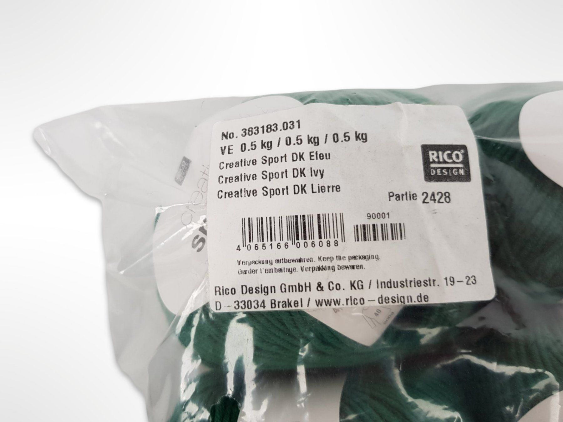 Wolle: RICO DESIGN Creative Sport Wolle Efeu 10 Stk. – Neu (gemäss Beschreibung) aus Suhr von Restwert_Suhr 6