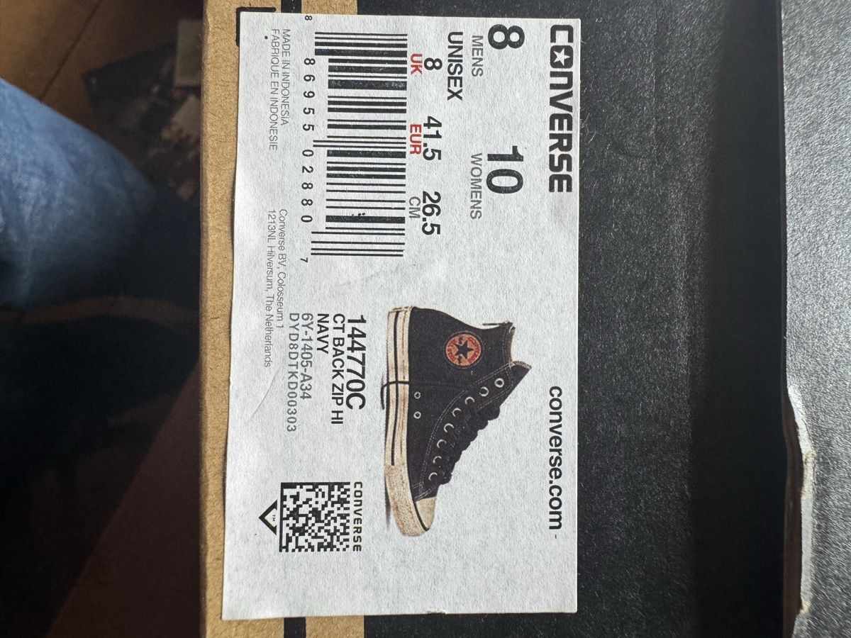 Converse Herrenschuhe: Converse Sneaker Canvas blau – Neu und originalverpackt aus Stans von nomoresmokesignals