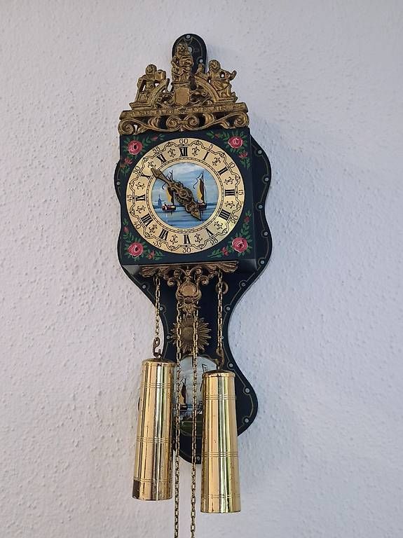 Stand- & Wanduhren: Wunderschöne alte Wanduhr – Gebraucht aus Wängi von jav_h2yq 3