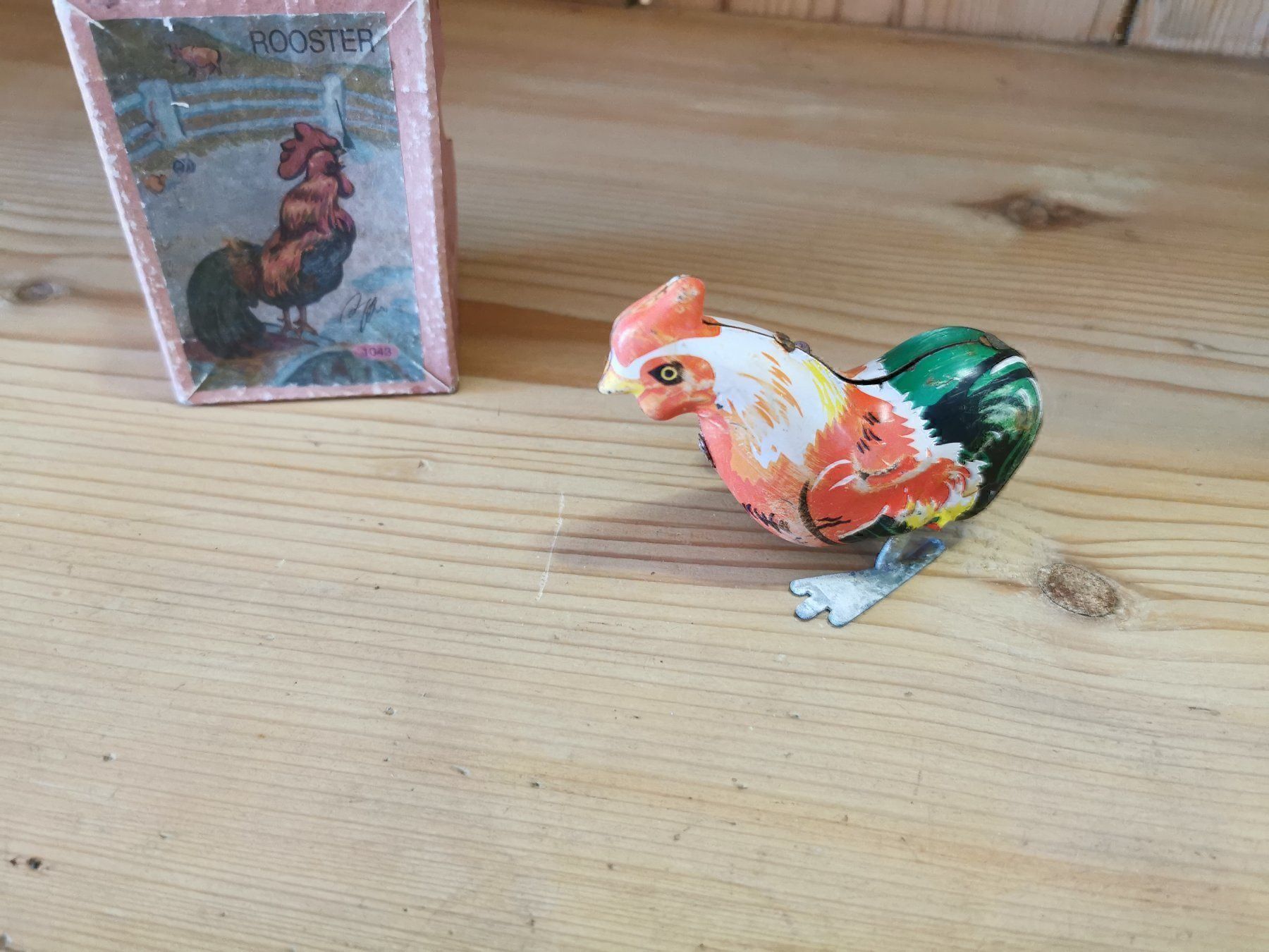 Giocattoli: Antikes aufzieh-Huhn – Usato da Wynau venduto da Zebrafurz 1