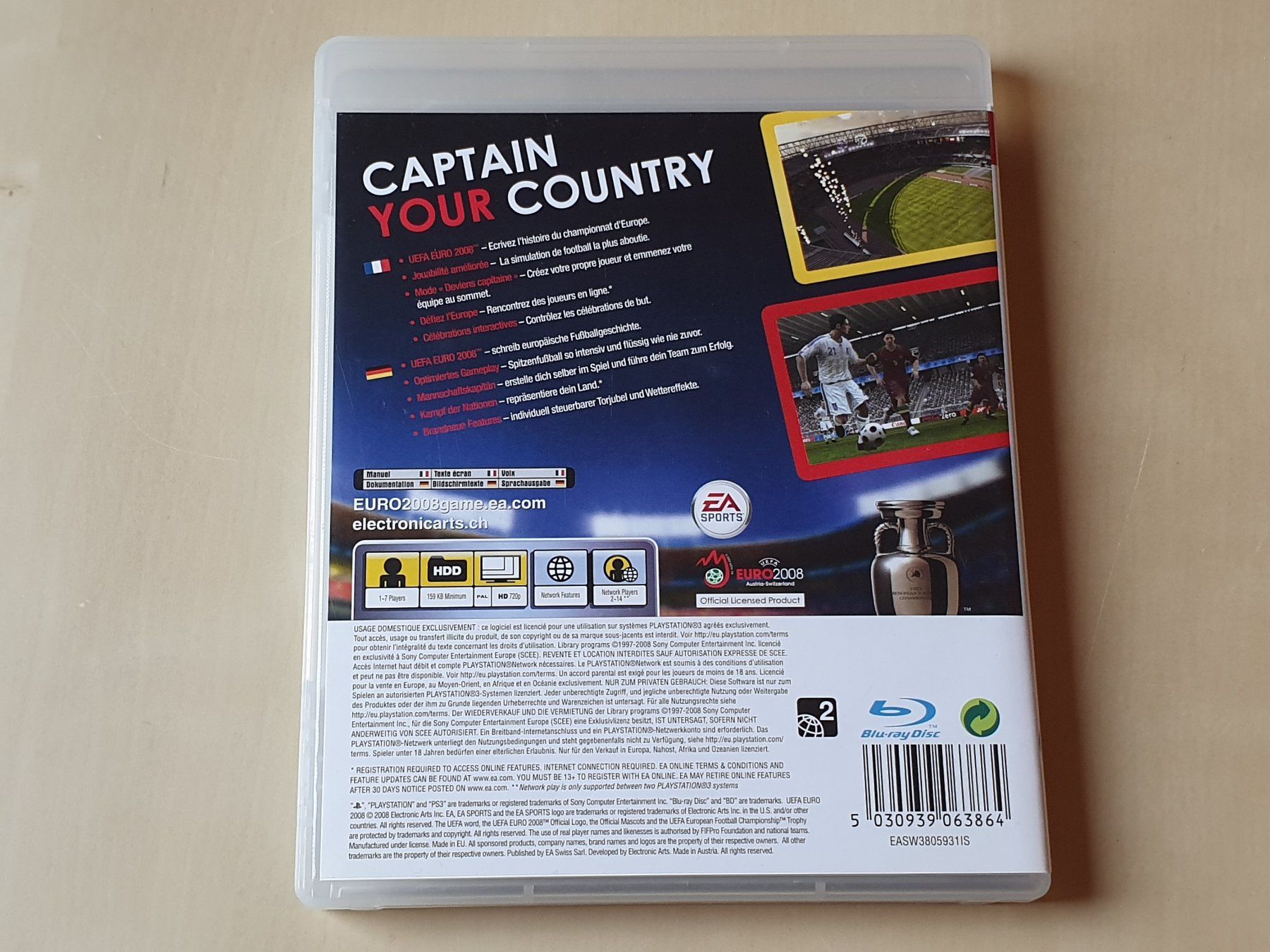Sony Giochi: UEFA Euro 2008 Austria - Switzerland – Usato da Stansstad venduto da collectorsshop 1