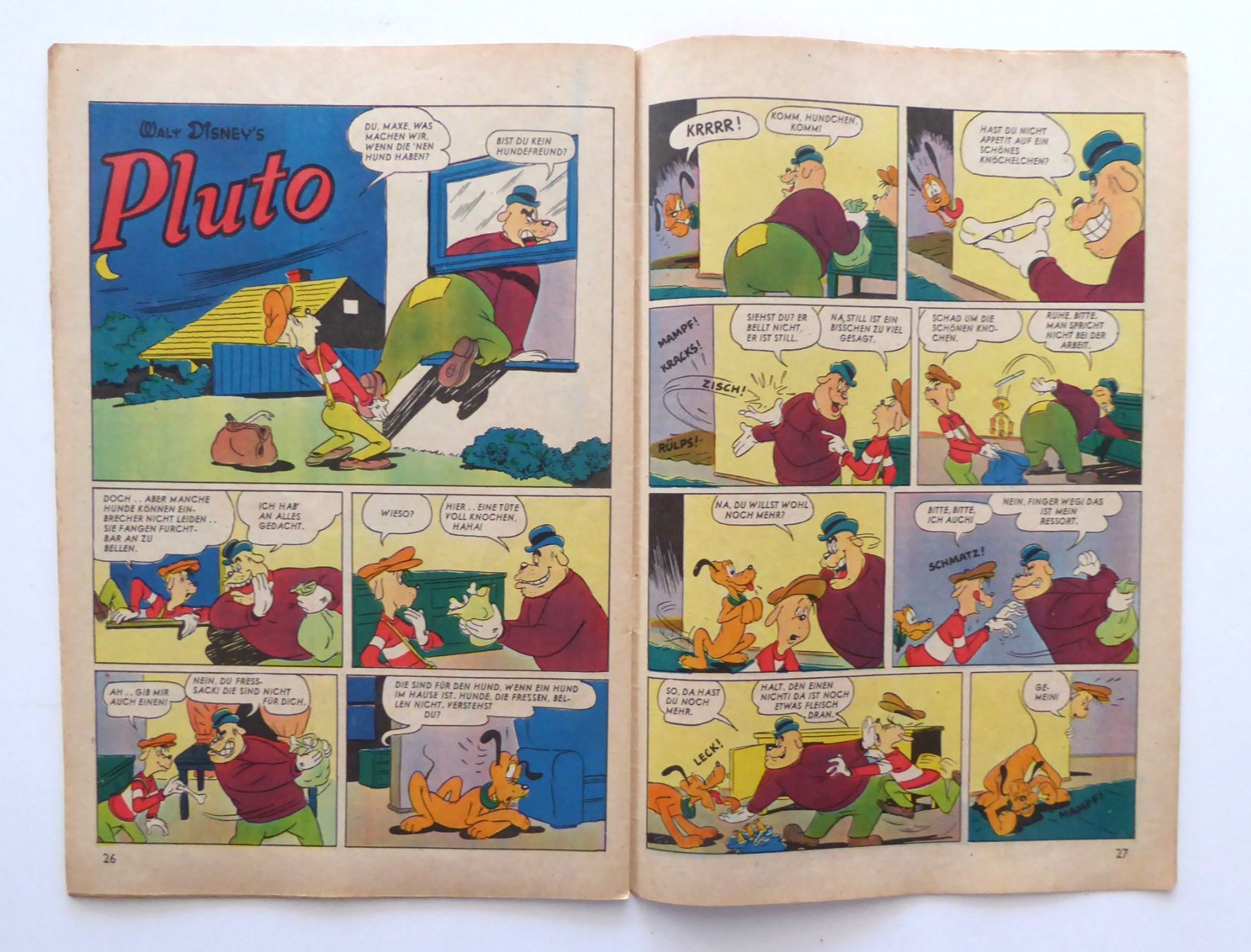 Fumetti: WD Pluto 25. Sonderheft vom April 1955 – Usato da Aesch BL venduto da Kauri1 5