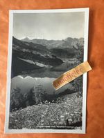 Alte Ansichtskarte: Lungernsee mit Wetterhorngruppe!
