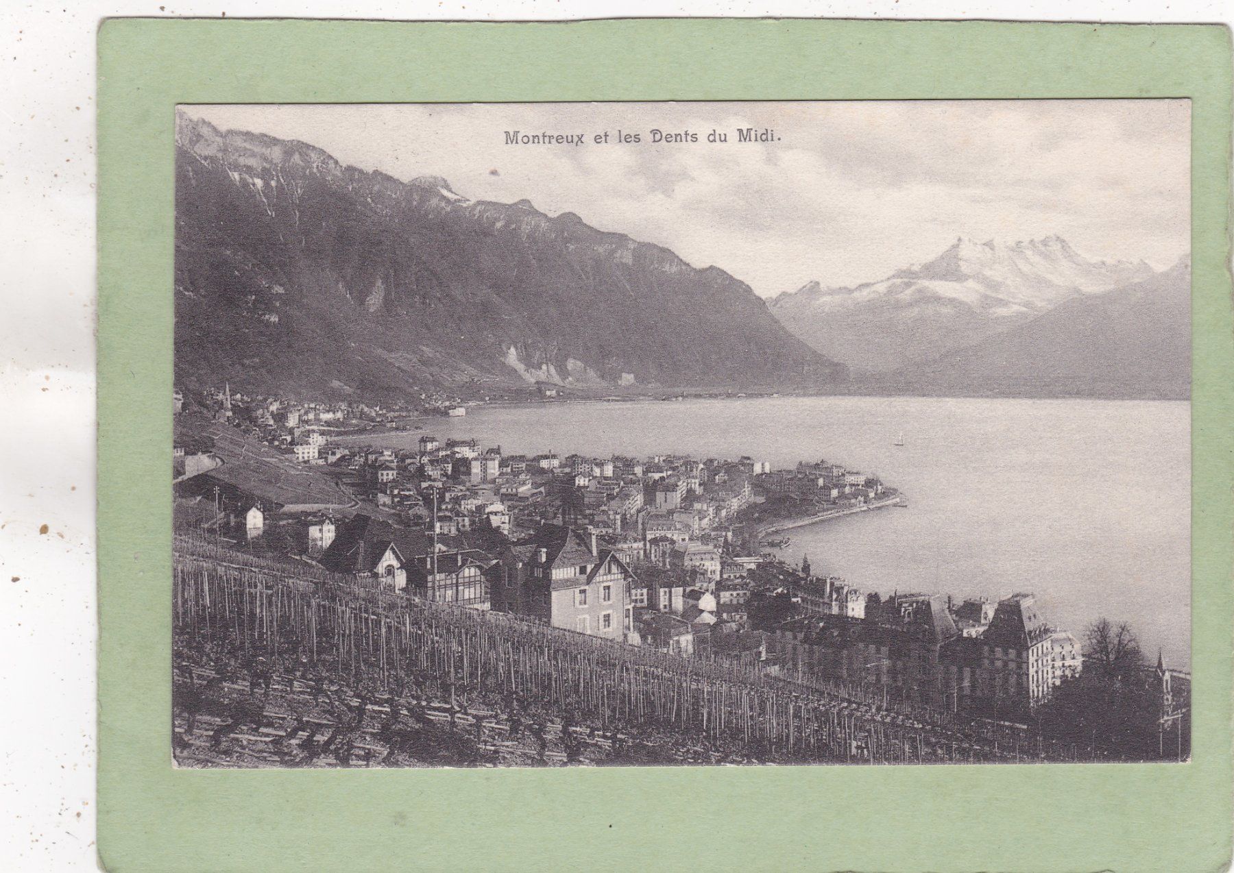 Cartes postales: Montreux 1911 – D'occasion à Herisau par Lisegrat2008