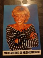Margarethe Schreinemakers - handsignierte Autogrammkarte