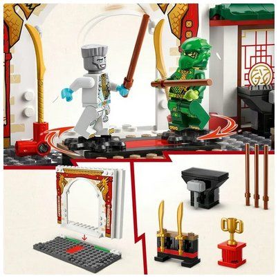 Lego Kit di costruzioni: LEGO Ninjago 71831 Spinjitzu-Tempel der Ninja – Nuovo e nell'imballaggio originale da Oensingen venduto da Liquidations-Shop 2