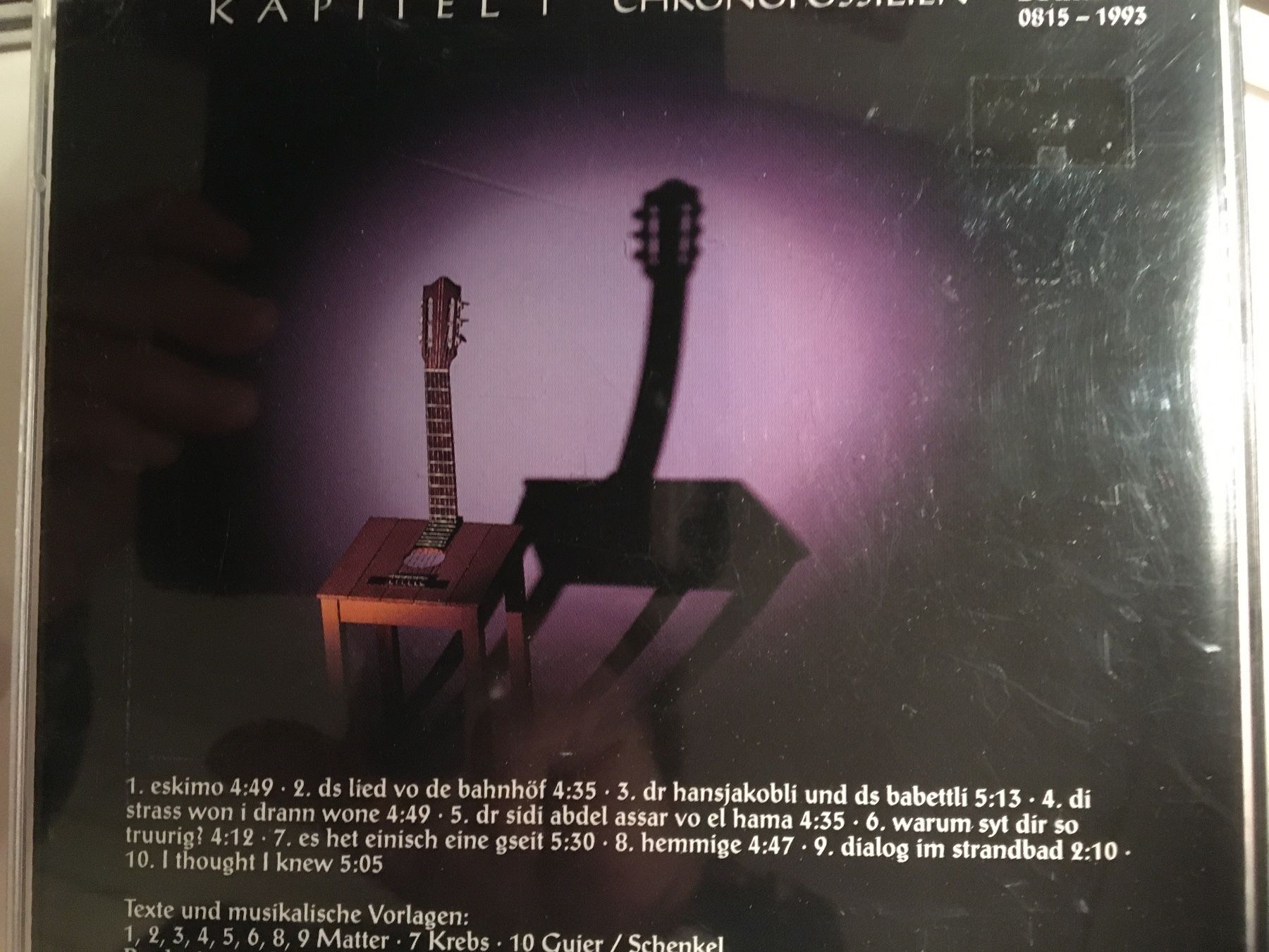 CDs: Kapital 1 – D'occasion à Arth par Vrecam51 1