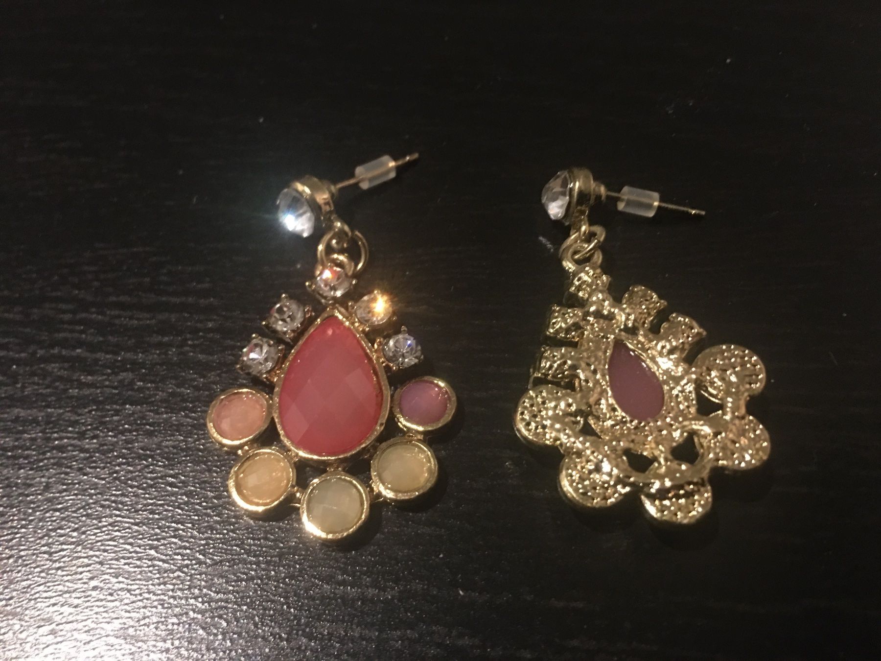 Ohrringe & -stecker: Süsse Ohrringe aus Metall - rosa ODER schwarz-weiss – Neu und originalverpackt aus Basel von La_Campanella 5