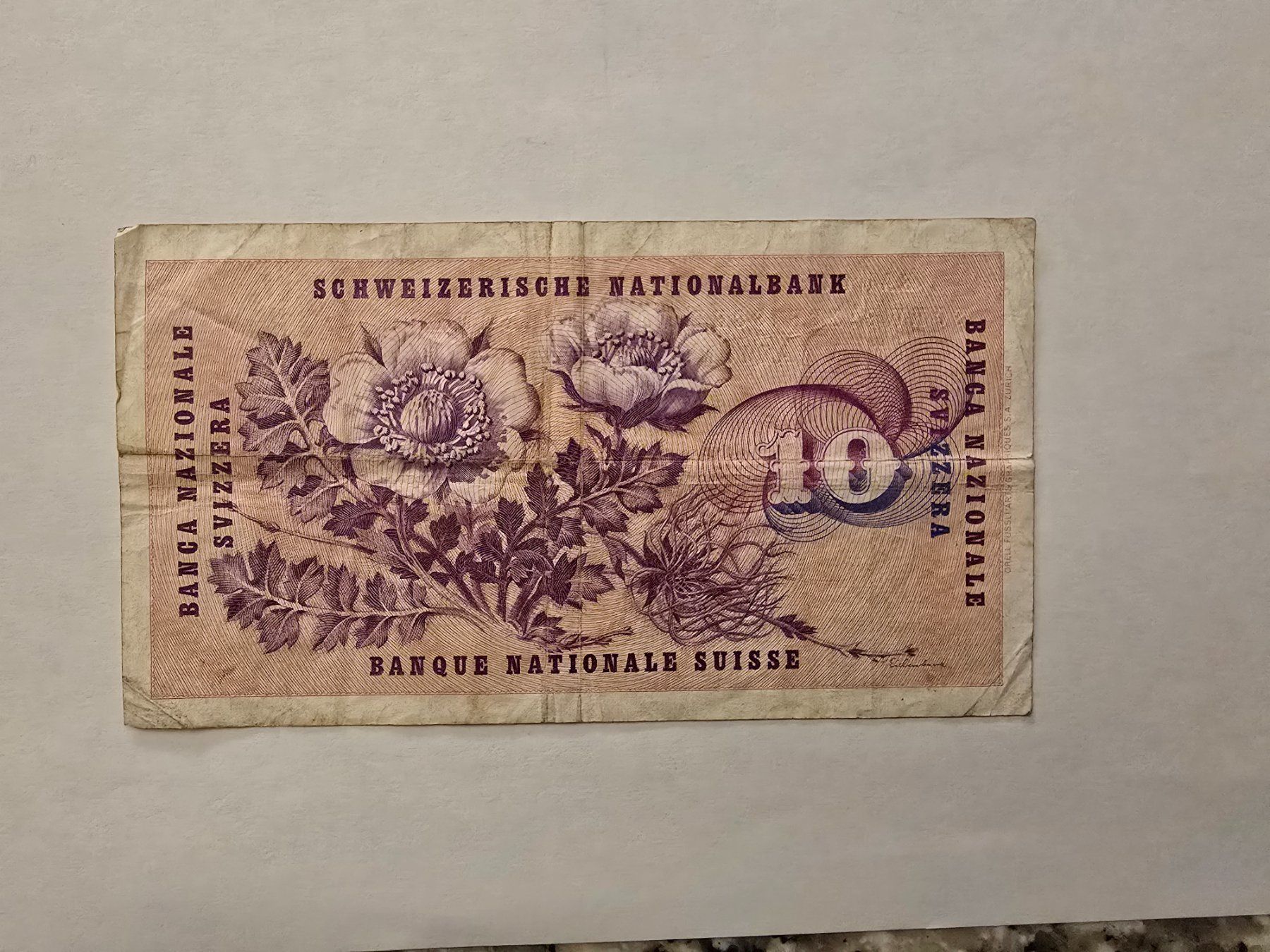 Banconote: Billets de 10 francs, Série 18 B – Usato da Neuenhof venduto da brasvarela 1