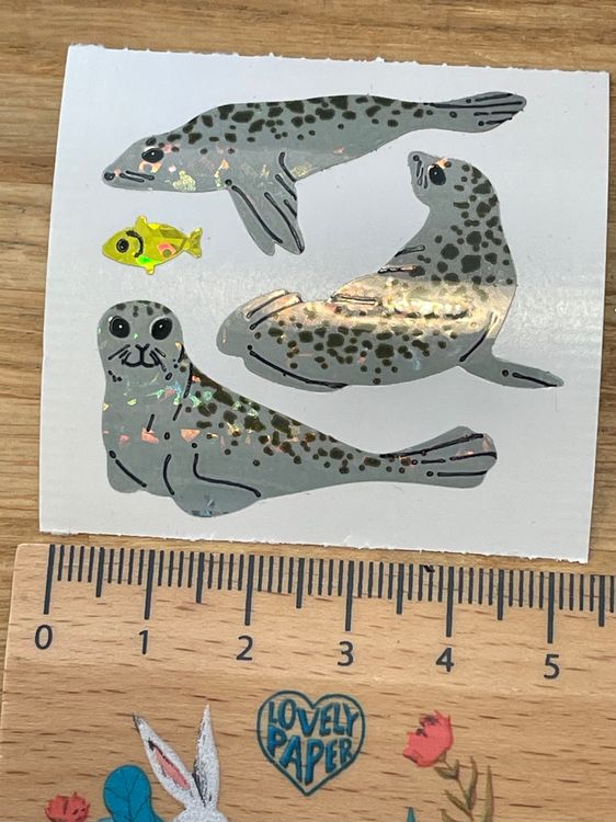 Stickers wie früher - Abreiss Robben Stickers (Neu und originalverpackt ...