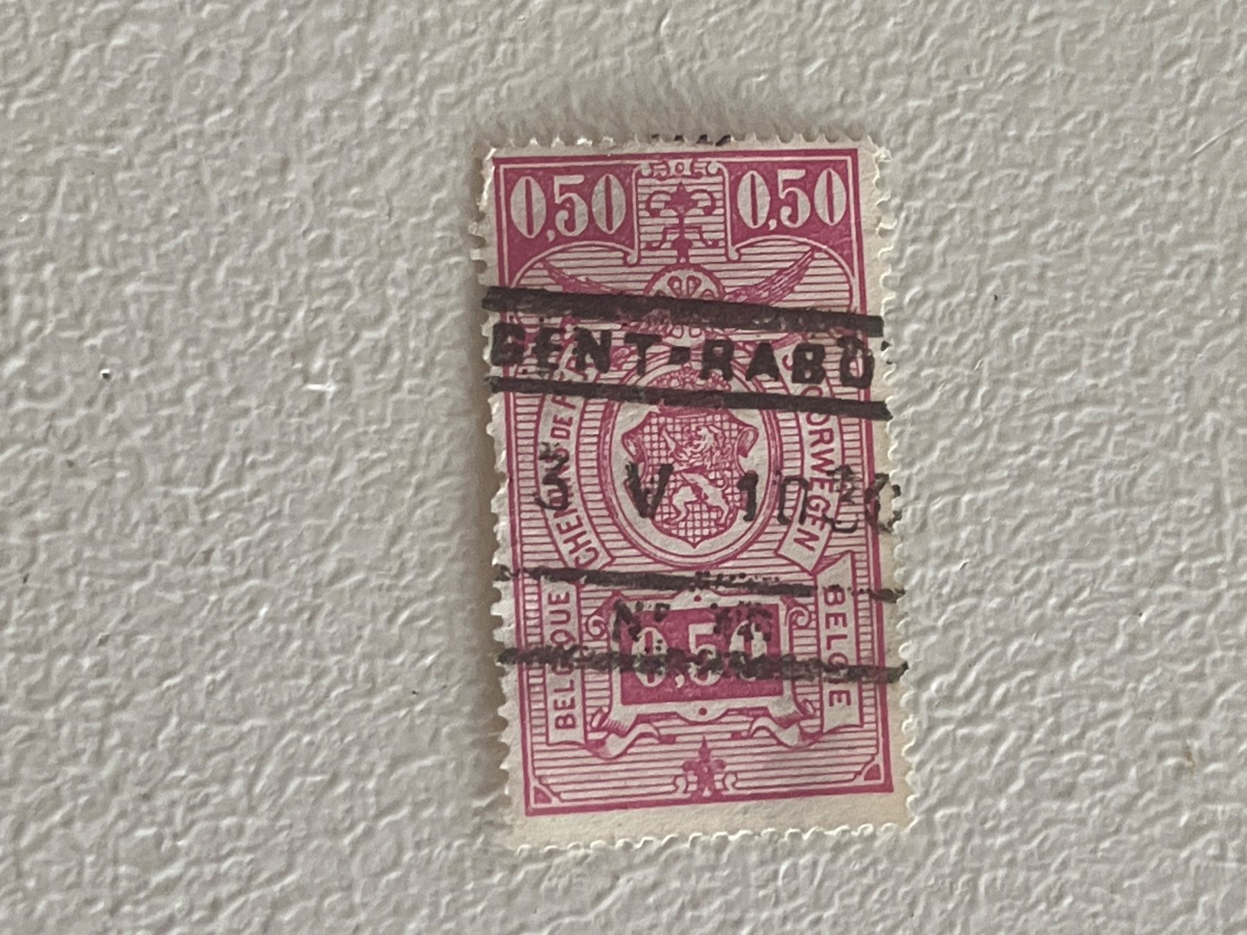 Alle Briefmarken: Belgique Briefmarke – Gebraucht aus Chiasso von AzenYa