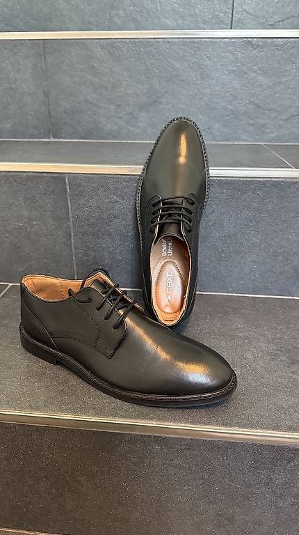 Herrenschuhe: Next Schnürer, Gr. 37, Leder, Halbschuh Derby – Gebraucht aus Bischofszell von Lacde3M