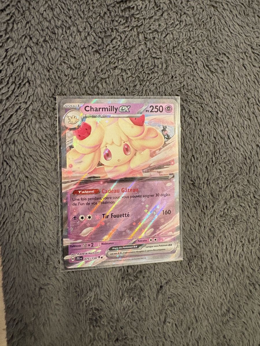 Pokémon Sammelbilder & Trading cards: Carte Pokémon Charmilly EX  – Neu (gemäss Beschreibung) aus Cugy FR von K78