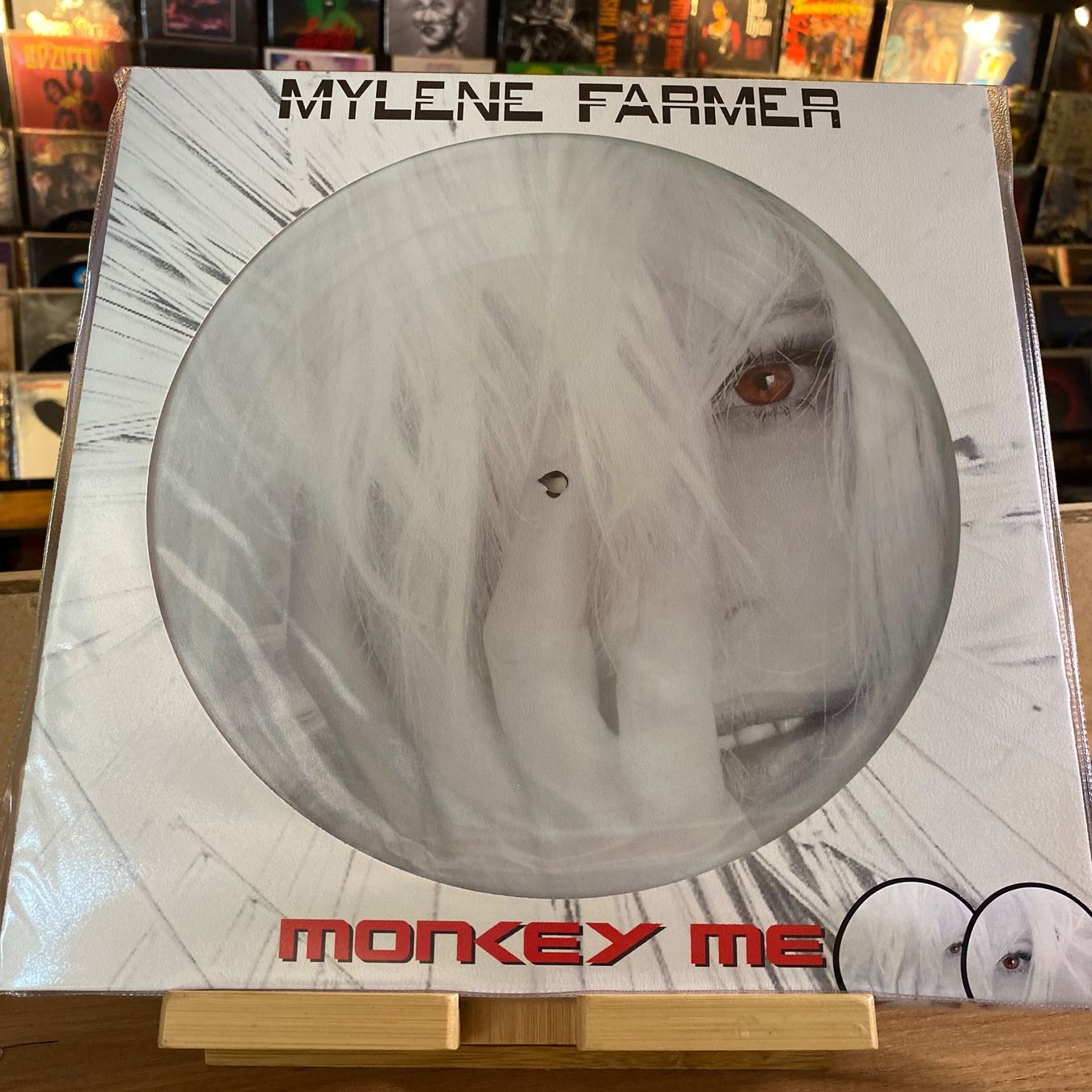 Schallplatten: MYLENE FARMER - MONKEY ME..RE FR 2022 SEALED PICTURE DISC – Neu und originalverpackt aus Gals von Diskopatshop